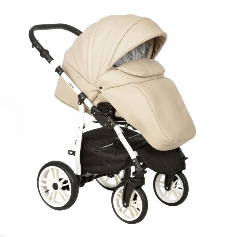 Бебешка количка Baby Giggle, Indigo Special, 2в1, 07 Бежов